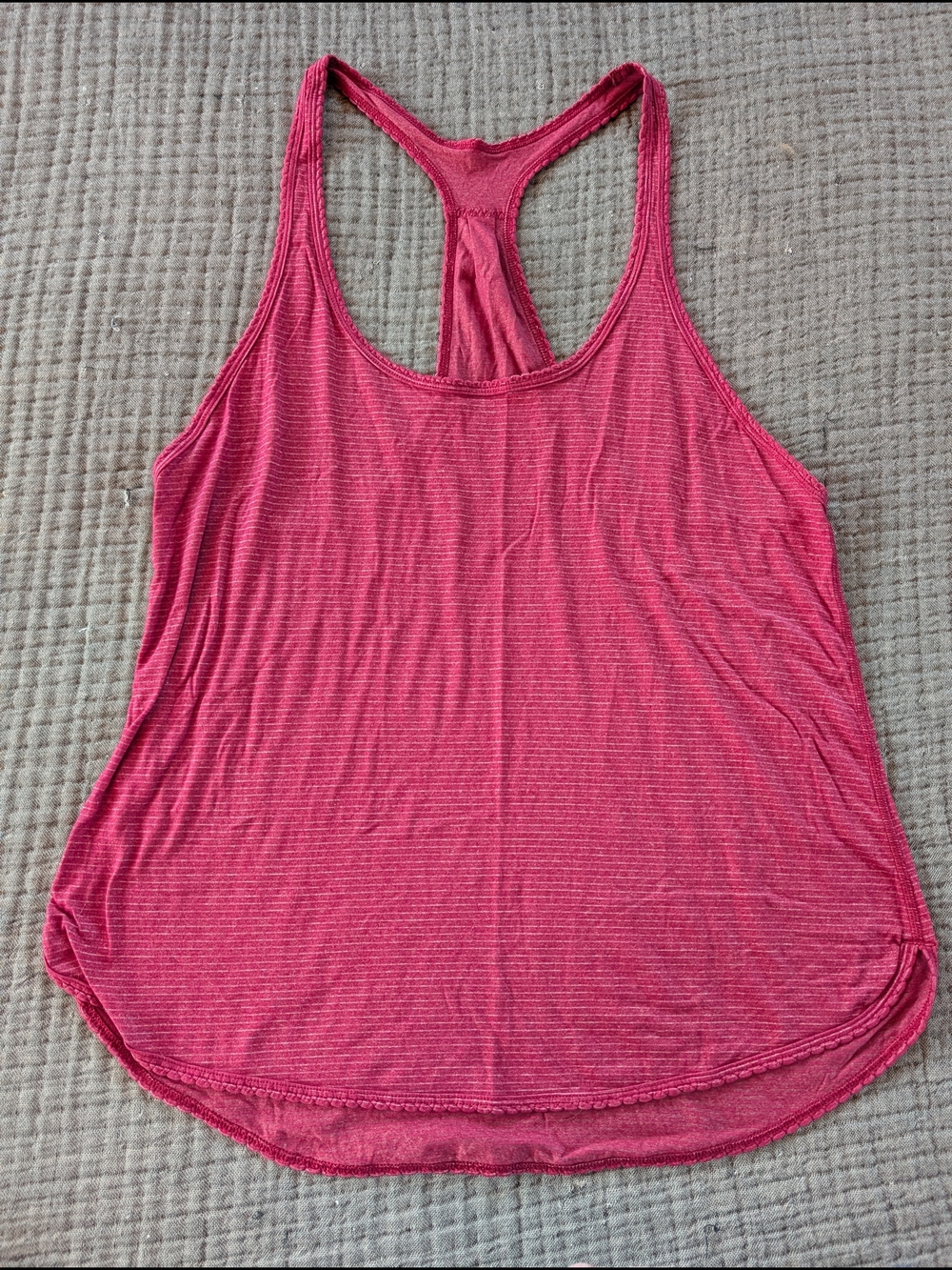 Lululemon 105 Singlet Tank | Heathered Cranberry